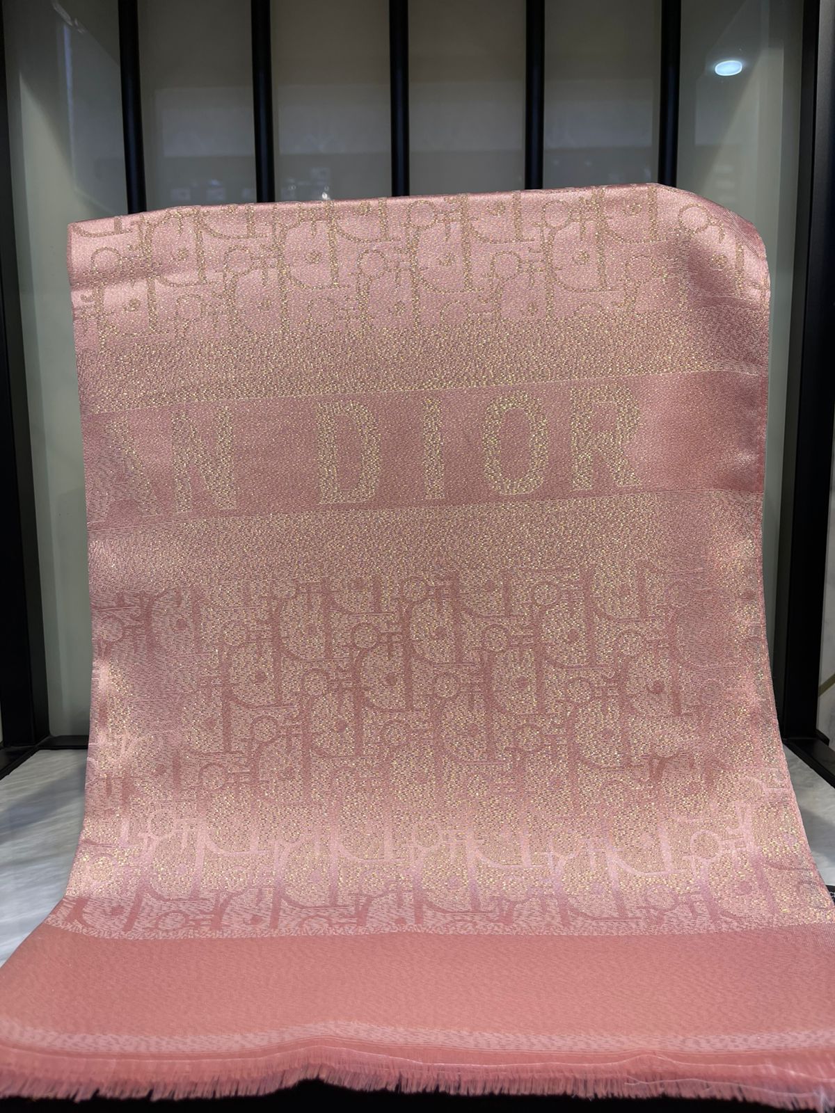 Cristian Dior Pink Scarf/Stole
