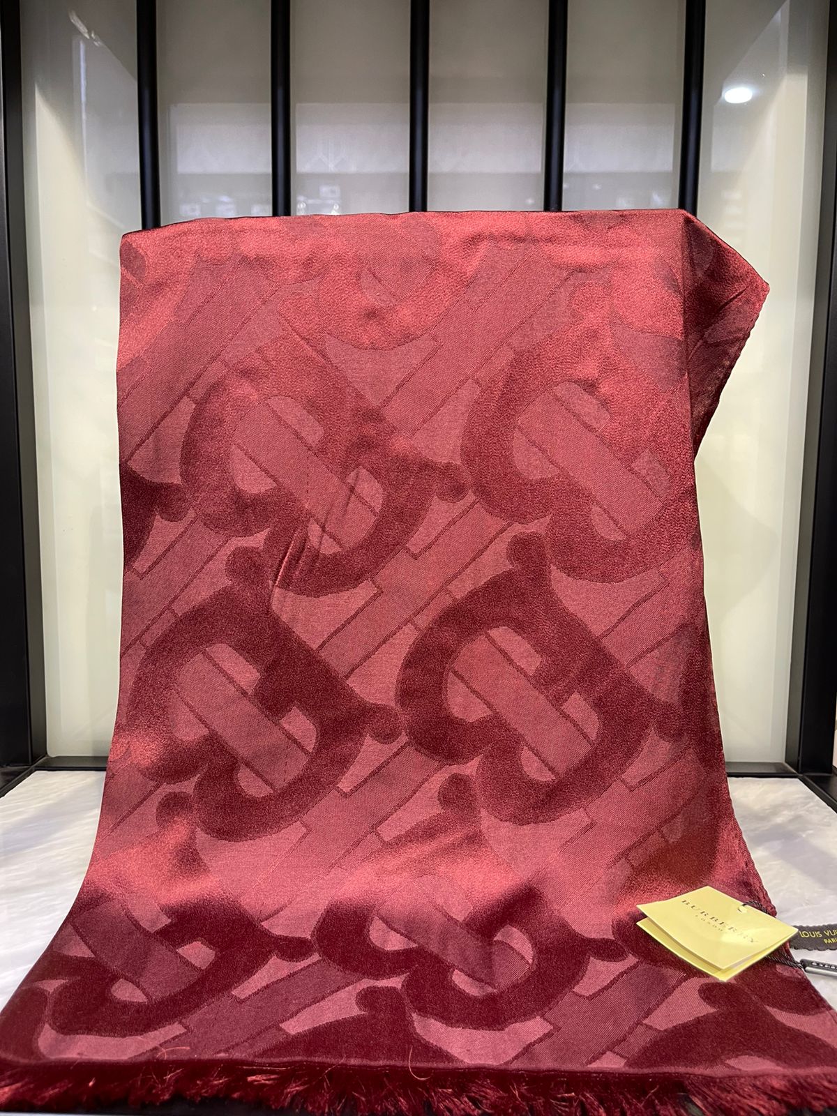 Burberry Red Scarf/Stole