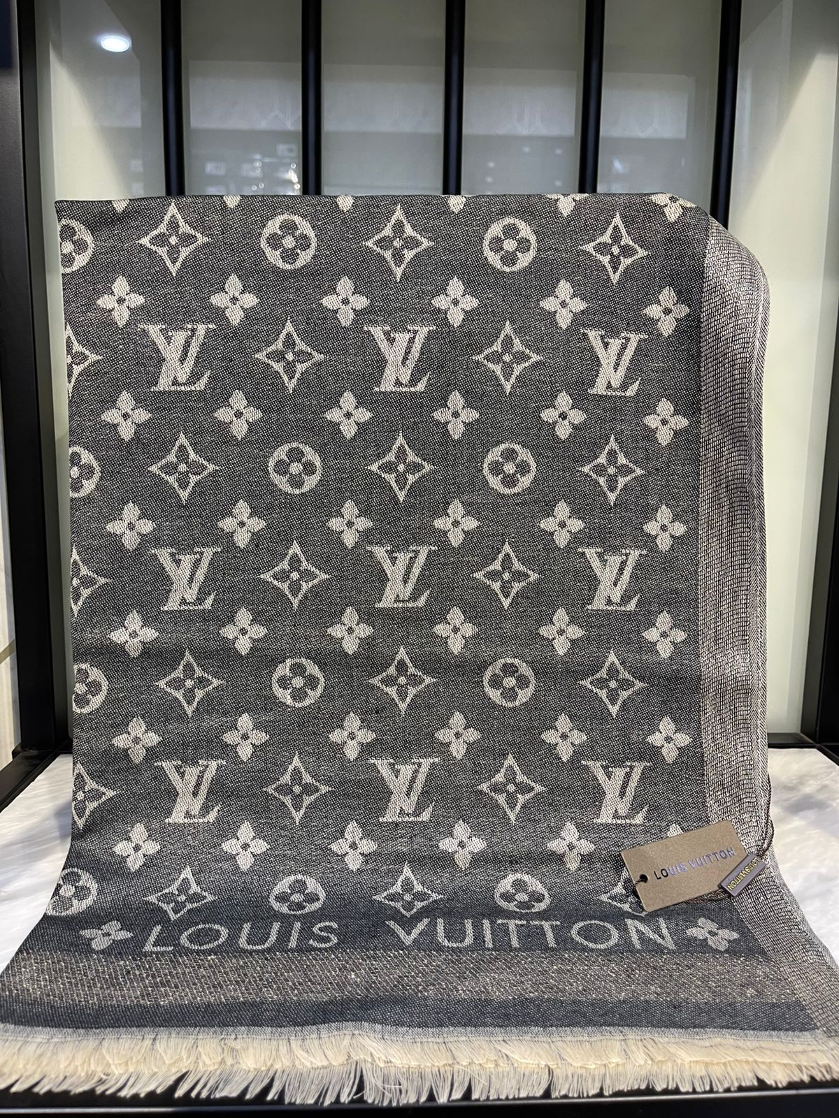 Louis Vuitton Black Scarf/Stole