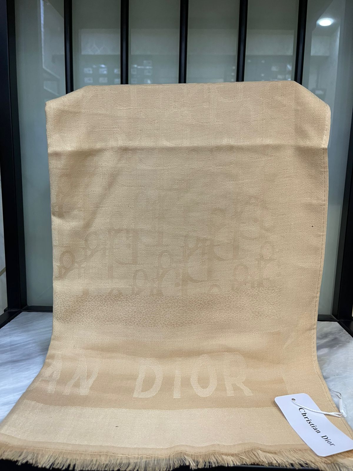 Chanel Beige Scarf/Stole