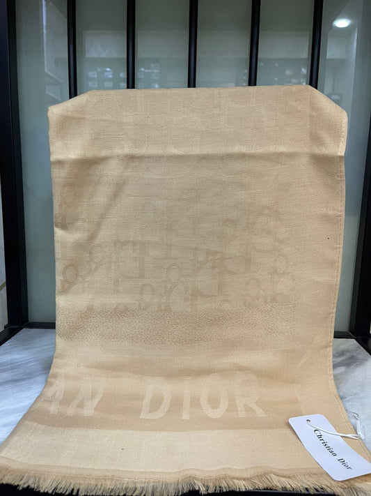 Chanel Beige Scarf/Stole