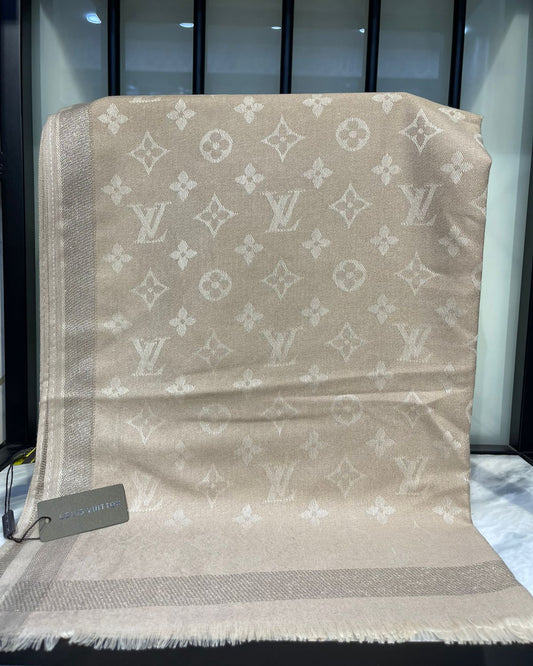 Louis Vuitton Brown Scarf/Stole